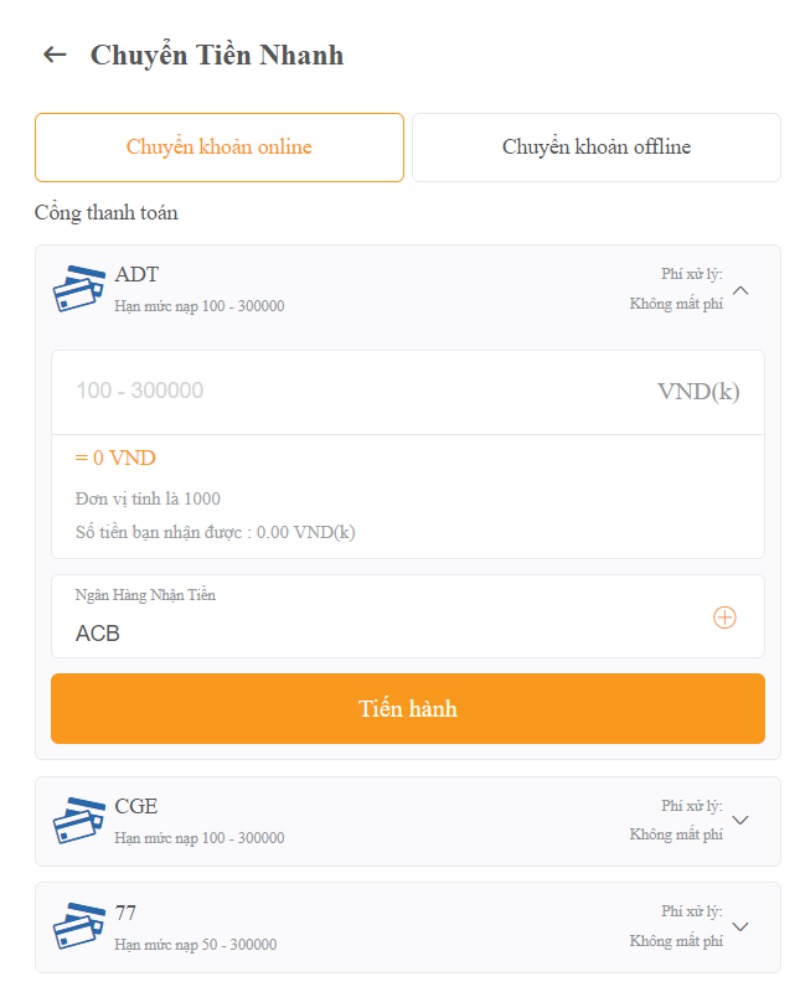 TRANG CHỦ Hình thức chuyển tiền nhanh đang được áp dụng phổ biến