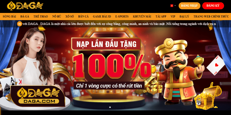 Đăng ký Daga, Cập nhật link vào đăng ký Daga không chặn Game thủ cần chú ý điều kiện trước khi đăng ký nhà cái Daga