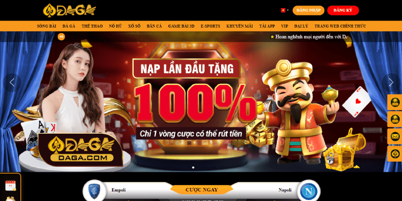 Giới thiệu Daga - Sân chơi giải trí đẳng cấp nhất Châu Á Daga là một trong những nhà cái cá cược trực tuyến uy tín nhất hiện nay